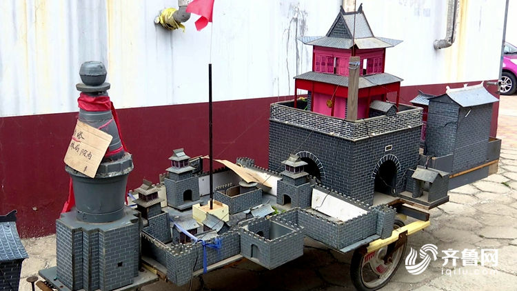 临清市|孙子想看消失60年的古楼 聊城“硬核”爷爷直接“建”了一座