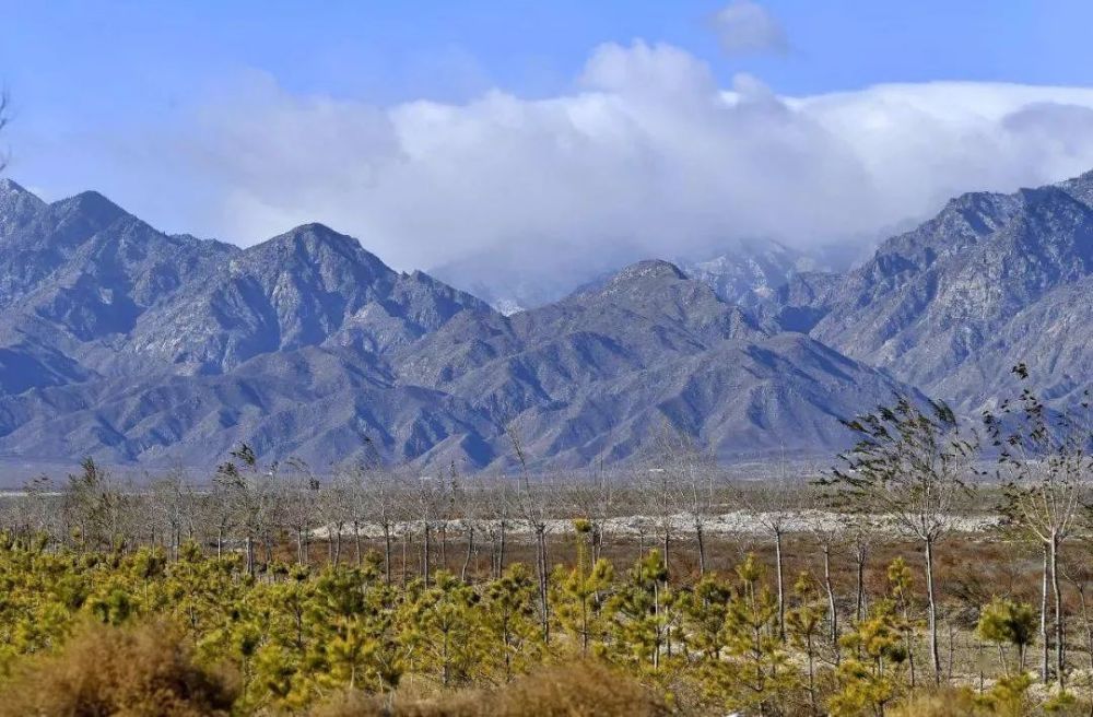 探秘贺兰山摊开的史书怀抱宁夏的父亲山