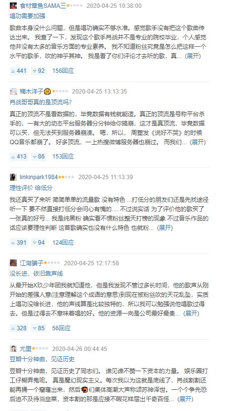 肖战|粉丝氪金能力强！肖战《光点》破吉尼斯纪录，这首歌评分却很低