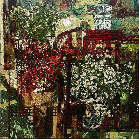 漆画家35件作品在厦展出