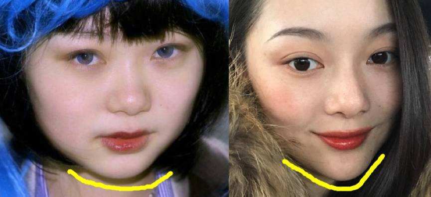 照片毕竟是照骗,真人比较的话,范冰冰甩晚晚10条街都不止.