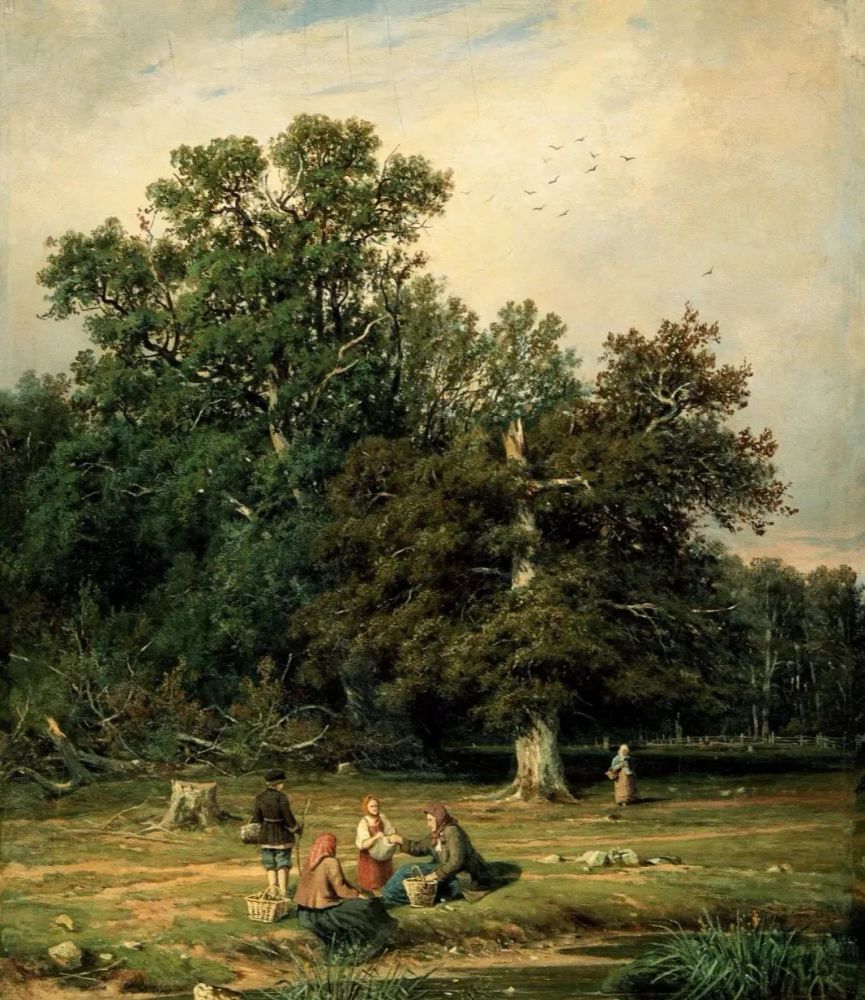 shishkin 1832-1898)是19世紀俄國巡迴展覽畫派最具代表性的風景畫家