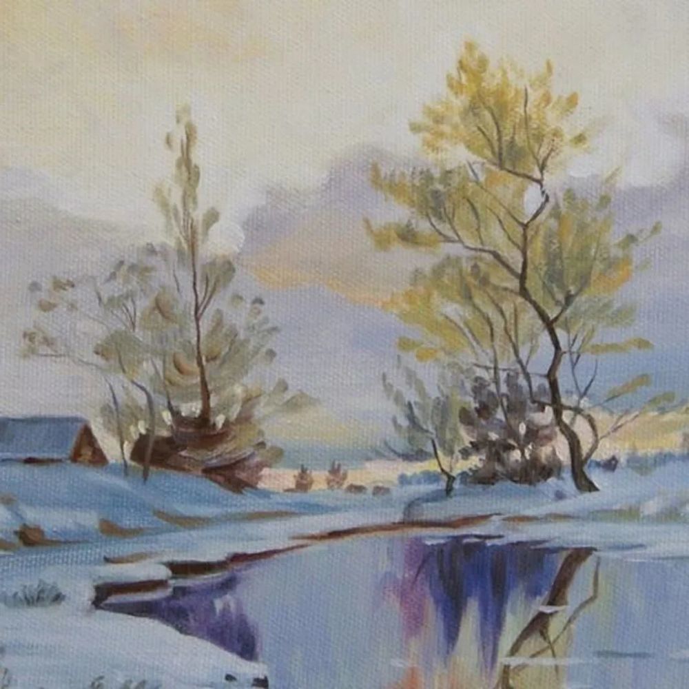 伊万·伊万诺维奇·延多古罗夫|《早春》延多古罗夫-世界名画鉴赏语音讲解