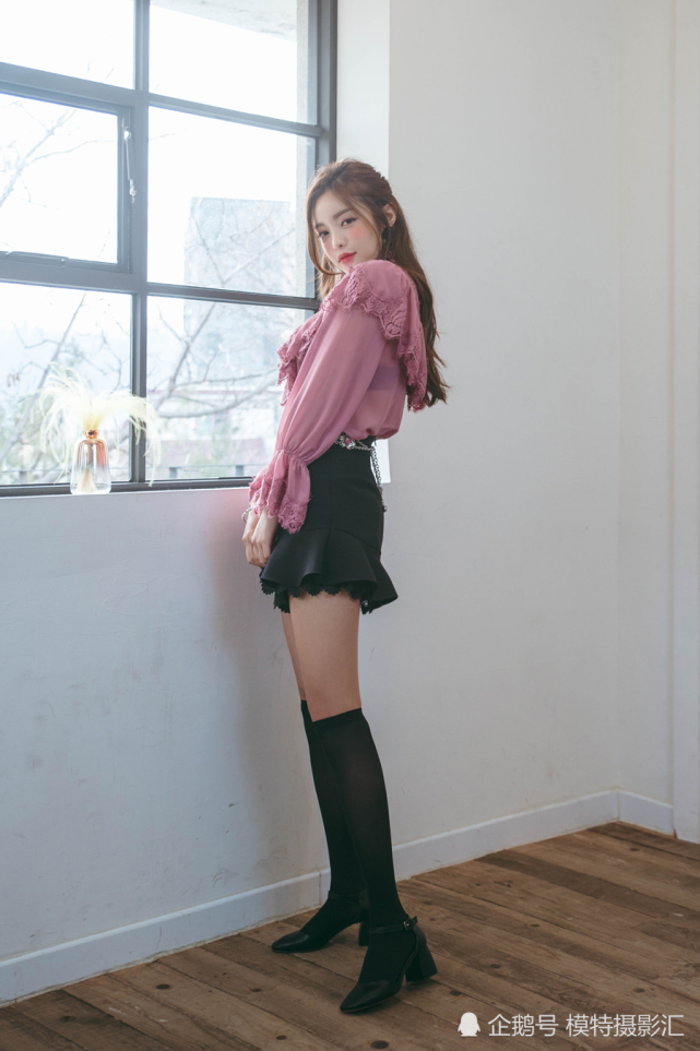 金贞姬珍珠芙蓉兴盛花边彩衣