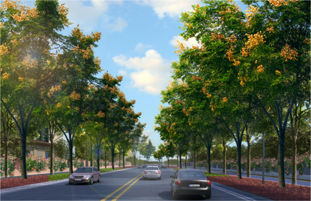 最新效果图来啦改造后的道路会是怎样的呢已于近日拆除完毕使用了25年