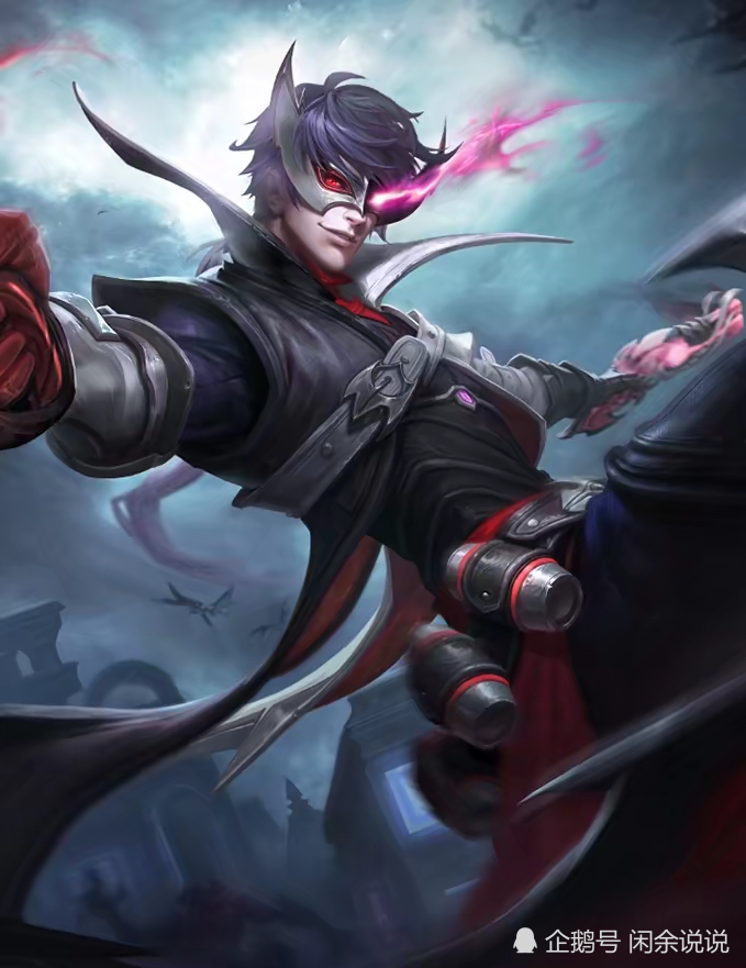 接下来就是李信传说级皮肤神魔,他是2020世冠专属皮肤,与其他世冠皮肤