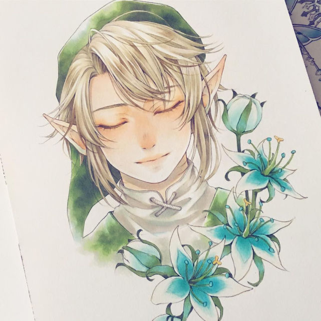 来自插画师 minmonsta@minnniskirt 他平时就喜欢把自己喜欢的游戏