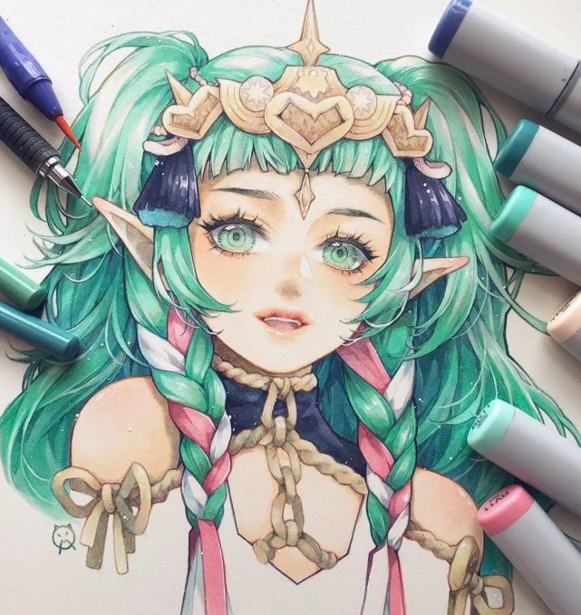 来自插画师 minmonsta@minnniskirt 他平时就喜欢把自己喜欢的游戏