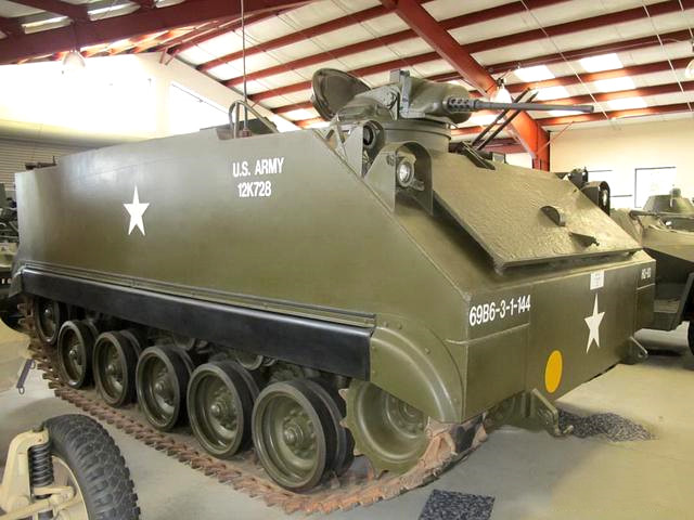 美国m59装甲运输车m113的大哥