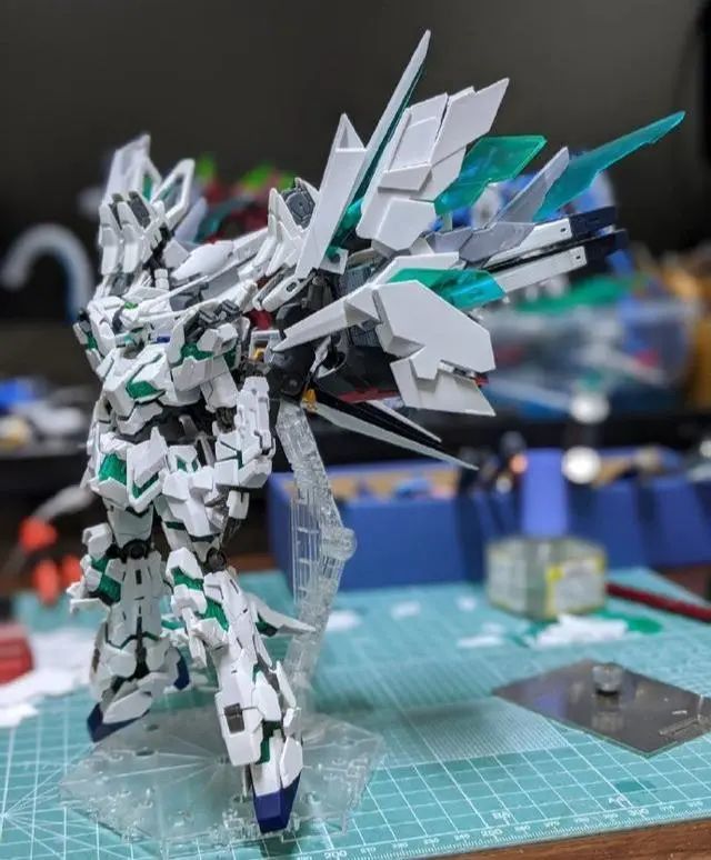 模玩控背包变主体独角兽高达改