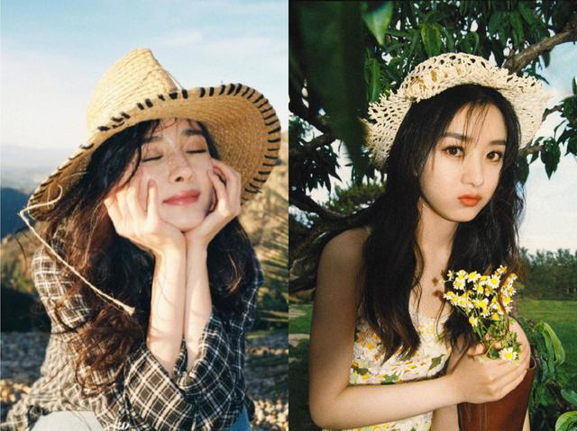 杨幂|赵丽颖杨幂蜜汁捆绑，被cue仿妆杨幂