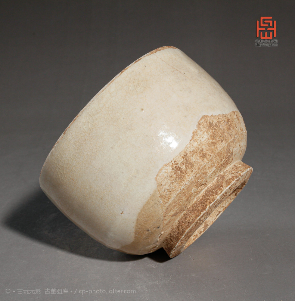 磁州窑|辽金磁州窑白釉小钵