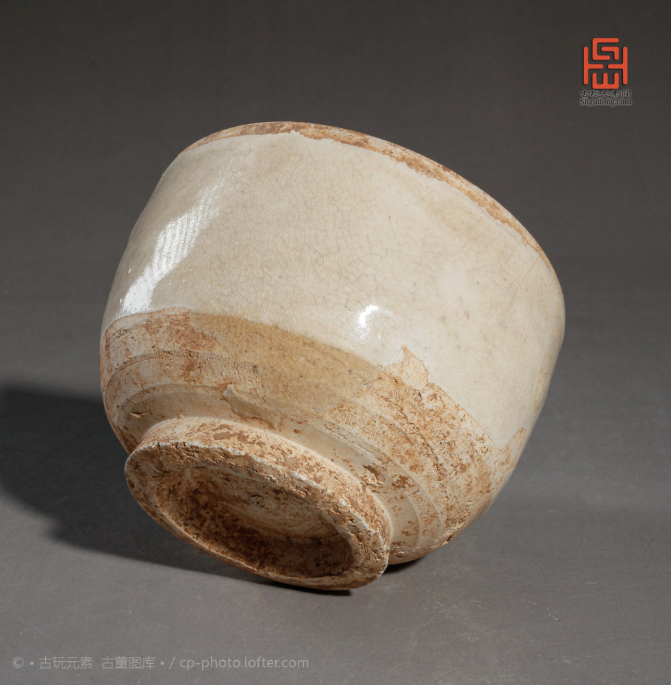 磁州窑|辽金磁州窑白釉小钵