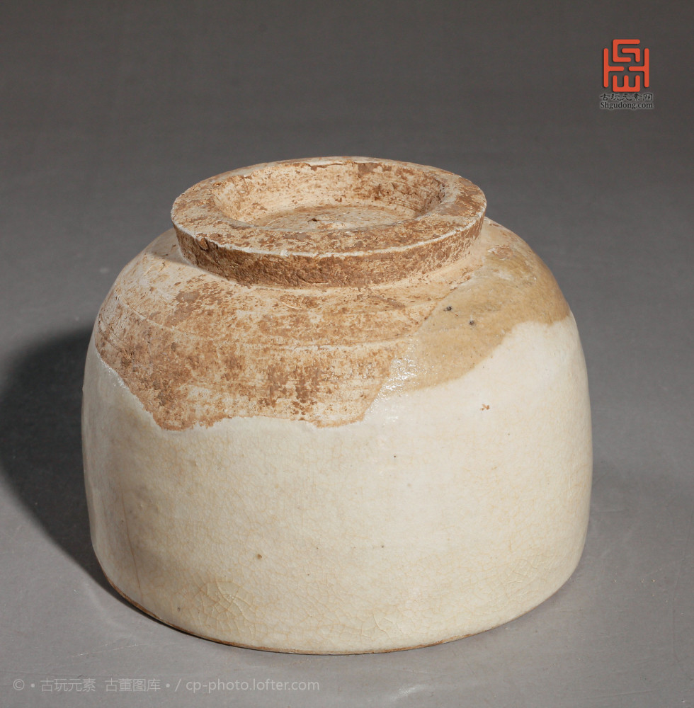 磁州窑|辽金磁州窑白釉小钵