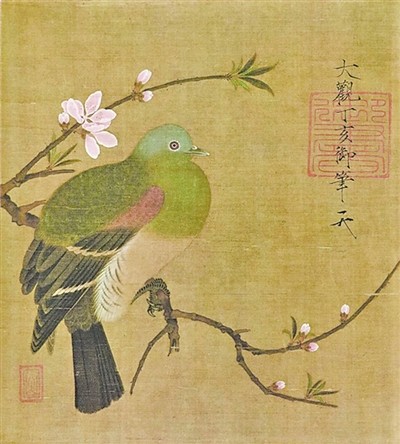 赵佶|宋徽宗的花鸟小品画