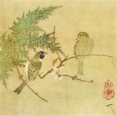 赵佶|宋徽宗的花鸟小品画