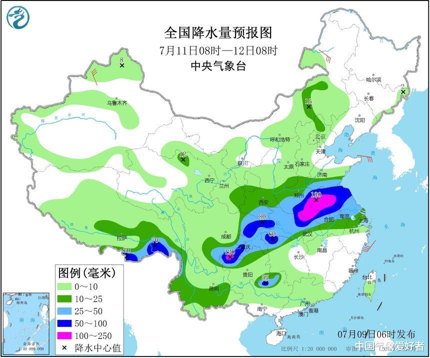 四川|好消息确定：雨带要暂时北抬了！权威预报：11号起雨下到四川等地