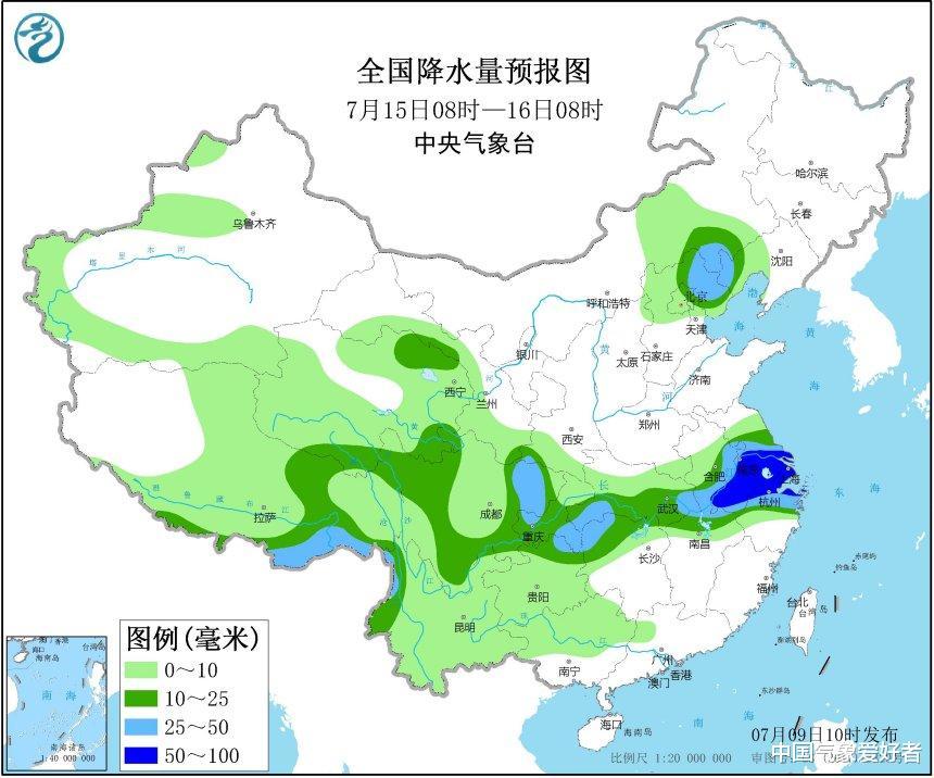 四川|好消息确定：雨带要暂时北抬了！权威预报：11号起雨下到四川等地