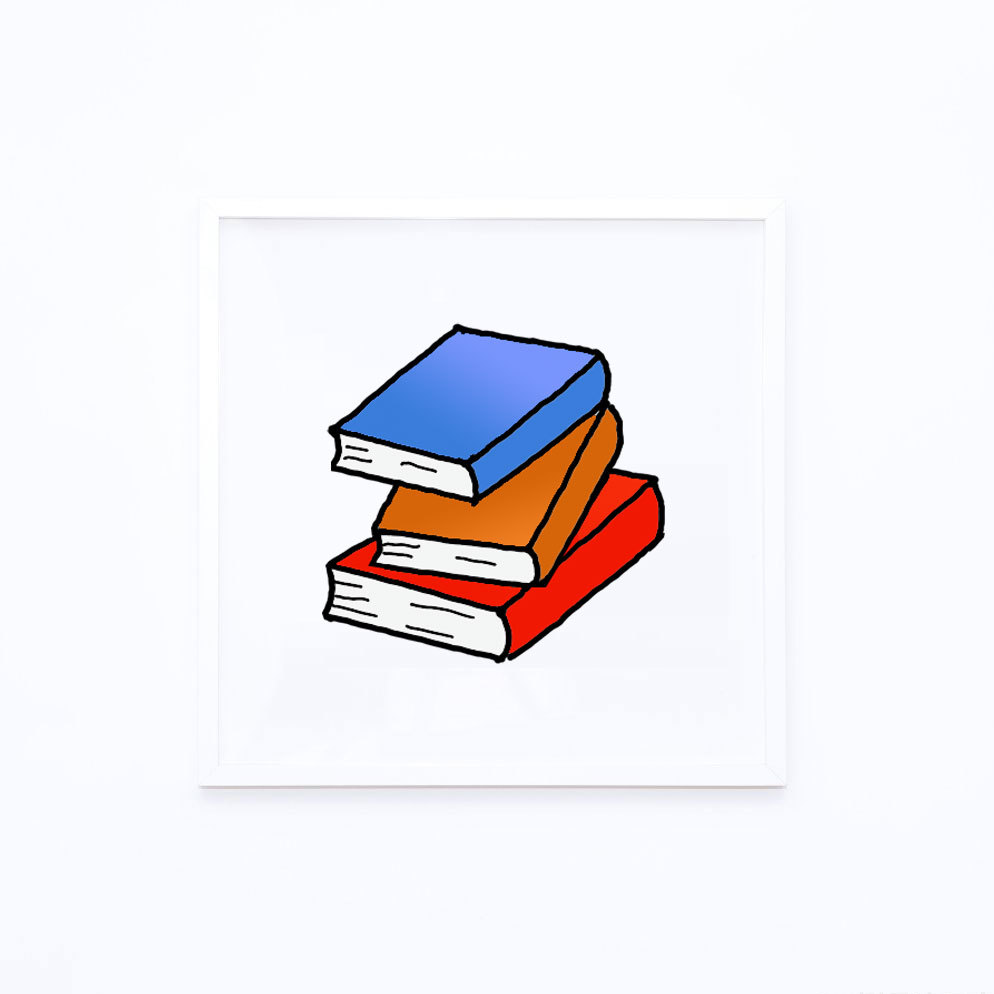 如何画书本简笔画-简单的书本儿童画_腾讯新闻