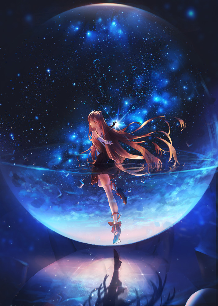 二次元星空美图