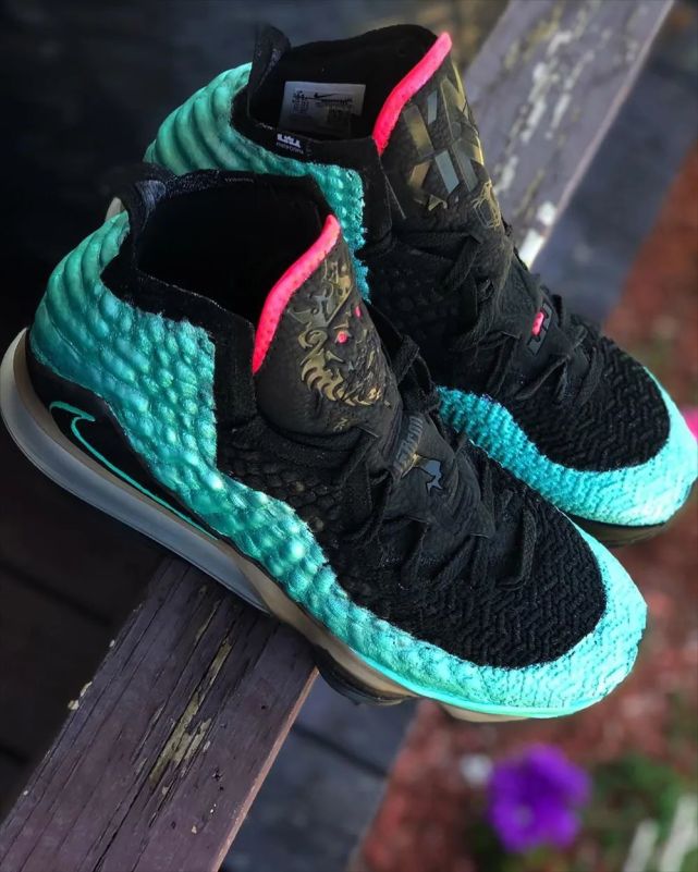 詹皇超人气配色又来了南海岸lbj17现身网络