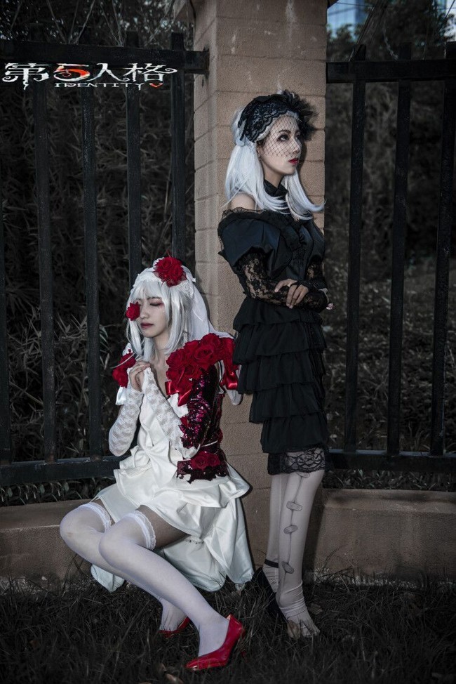 第五人格调香师cosplay正片未亡人身上的脂粉香气贯穿始终