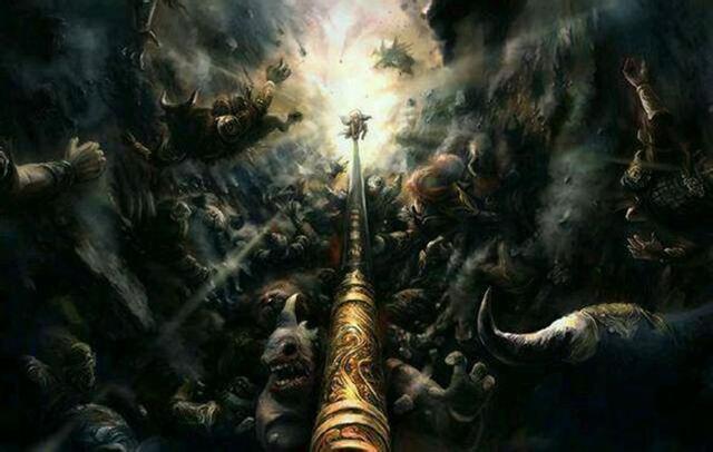 孙悟空|连孙悟空都不敢见面的神仙是谁？他的兵器也来自龙宫？