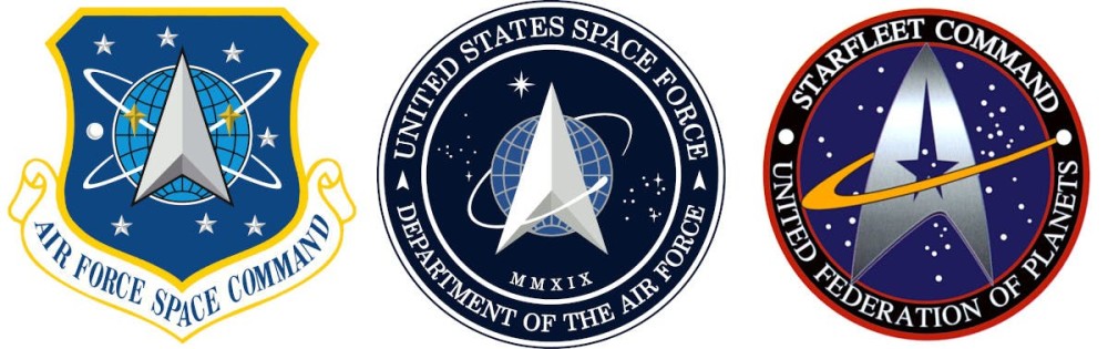 美国太空军军徽图片