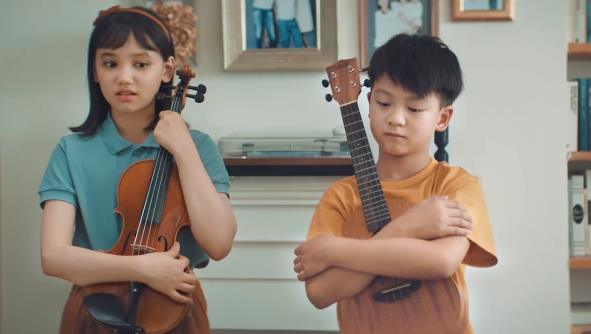 森碟|田亮一家广告大片出炉，森碟却大变样？网友：没有了家的感觉