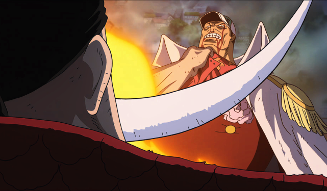 海贼王:顶上战争白胡子单手秒中将,若是全盛时期能不能单手秒赤犬?