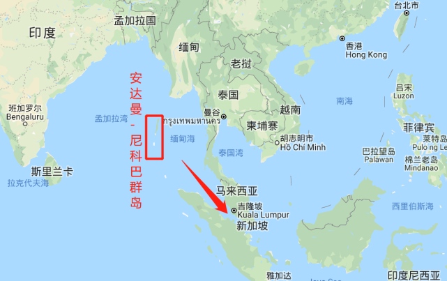 马六甲海峡连接图片