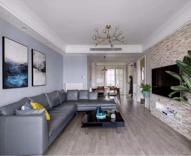 别再设计复杂吊顶,花钱多不耐看!如今流行走一圈线,效果太棒了