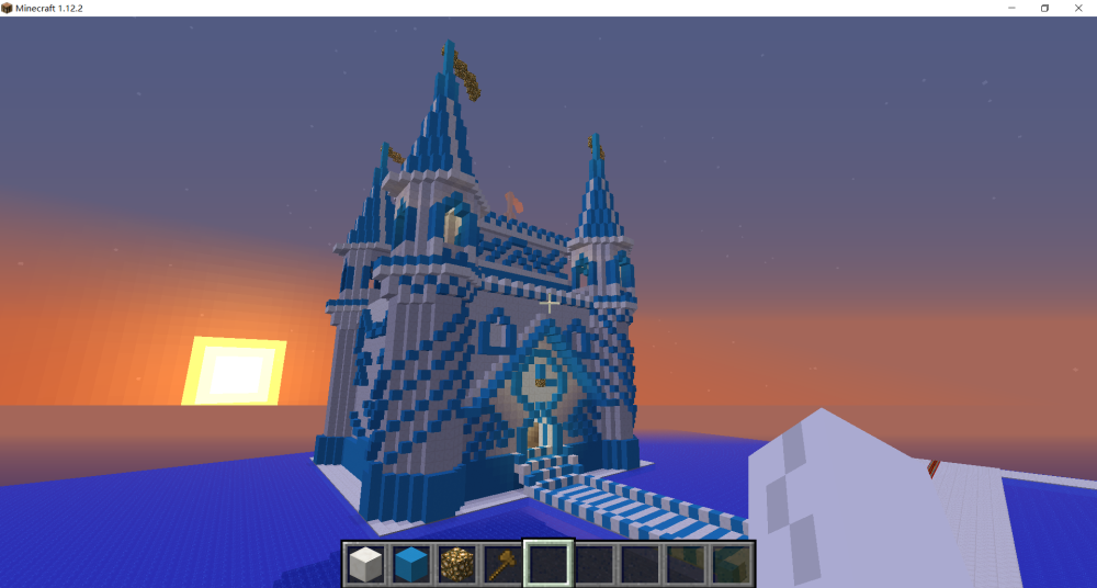 我的世界minecraft 小型城堡教程 腾讯新闻