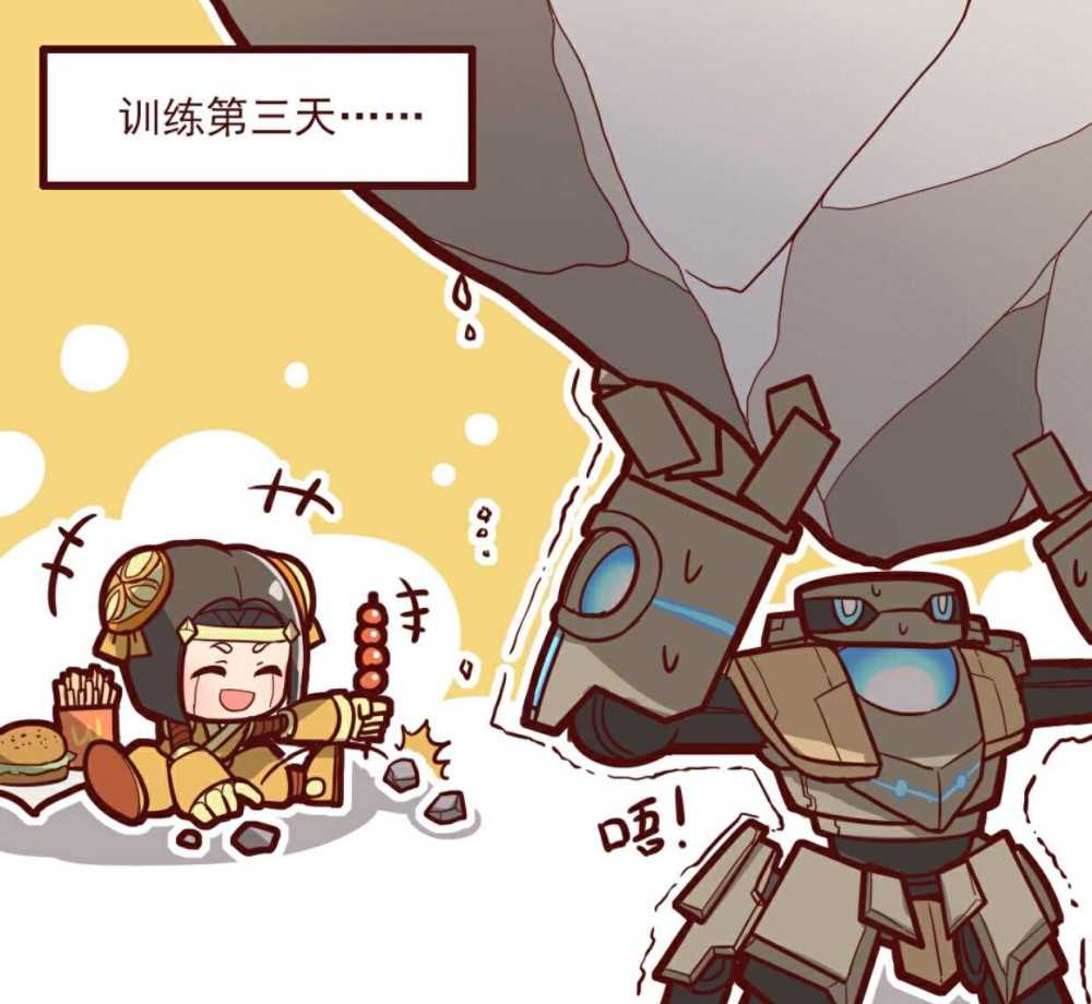 王者荣耀:鲁班七号军营生涯,这种训练强度,看完之后水友都酸了_腾讯