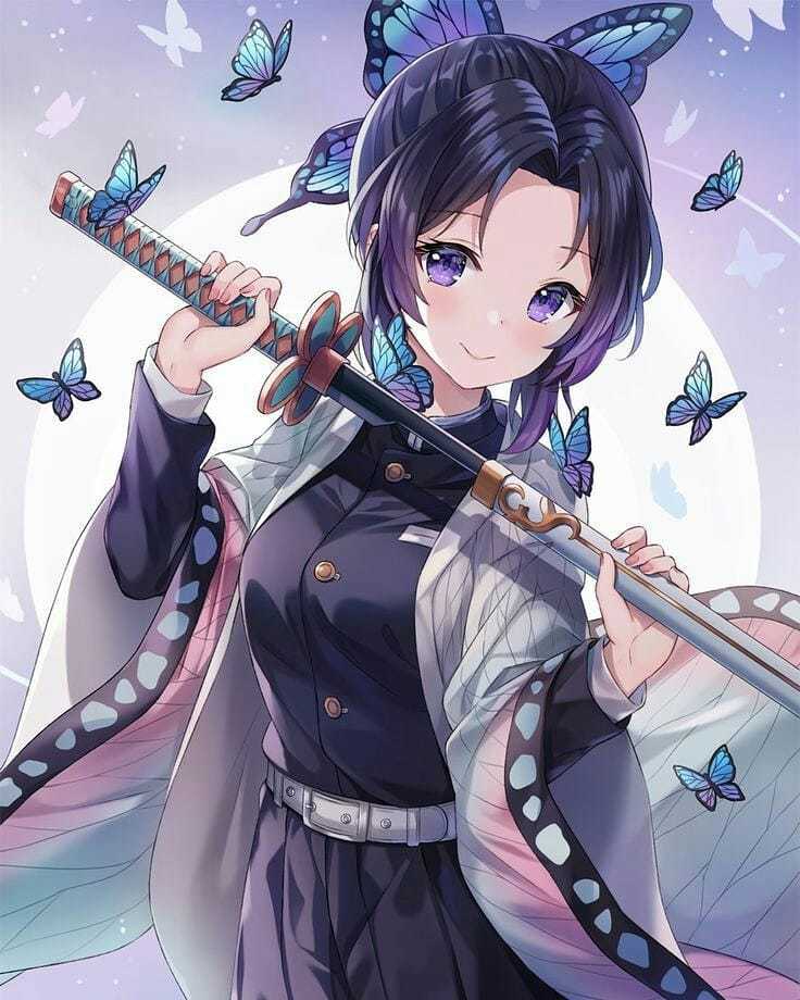 二次元动漫人物原画插画作品_腾讯新闻