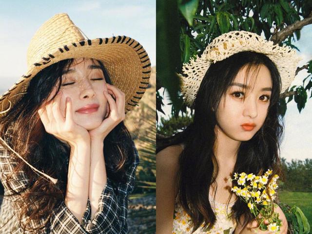 赵丽颖|85后小花赵丽颖和杨幂撞包被嘲造型抄袭！穿短款T恤秀小蛮腰，生图超能打