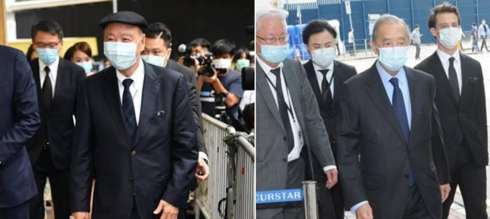 何超仪|赌王灵堂外一红衣女子现身，自称是赌王亲女儿，出生就被抱到山里