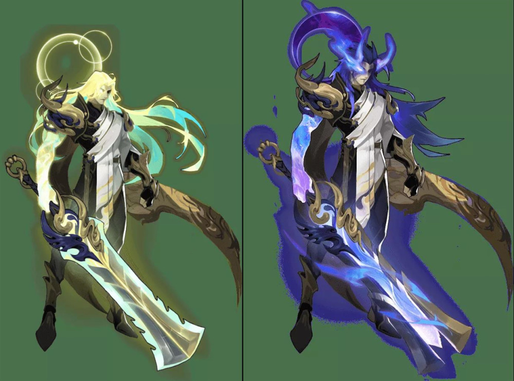李信皮肤一念神魔渡劫大师代言人麟羽单局双四杀也不差