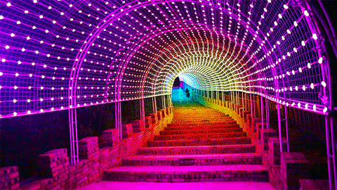 郑州旅游年卡新增夜游景区樱桃沟灯光秀持卡免费