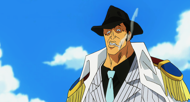 海贼王大将黄猿第一次露出害怕的表情这人是有多强