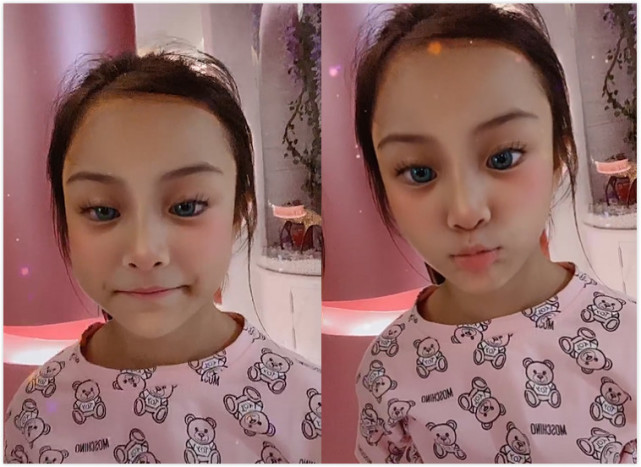 李小璐女儿近照十级美颜难遮原生五官7岁甜馨像极了妈妈