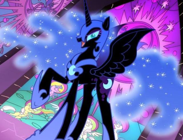 小马宝莉:破坏力最强的boss,梦魇之月成功洗白,虫茧女王最负责任|小马