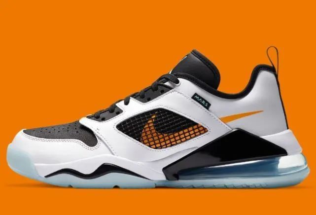 jordan mars 270 low观察鞋面,您会注意到这双jordan mars 270 low