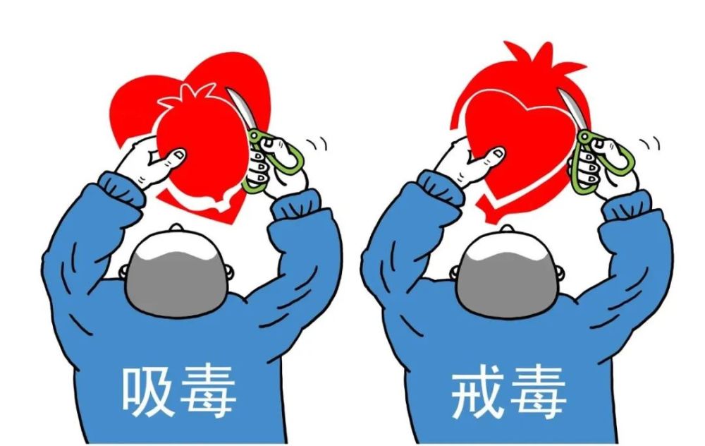 王瑞生 绘当戒毒人员完成脱毒治疗,甚至初步实现戒掉毒瘾以后,往往