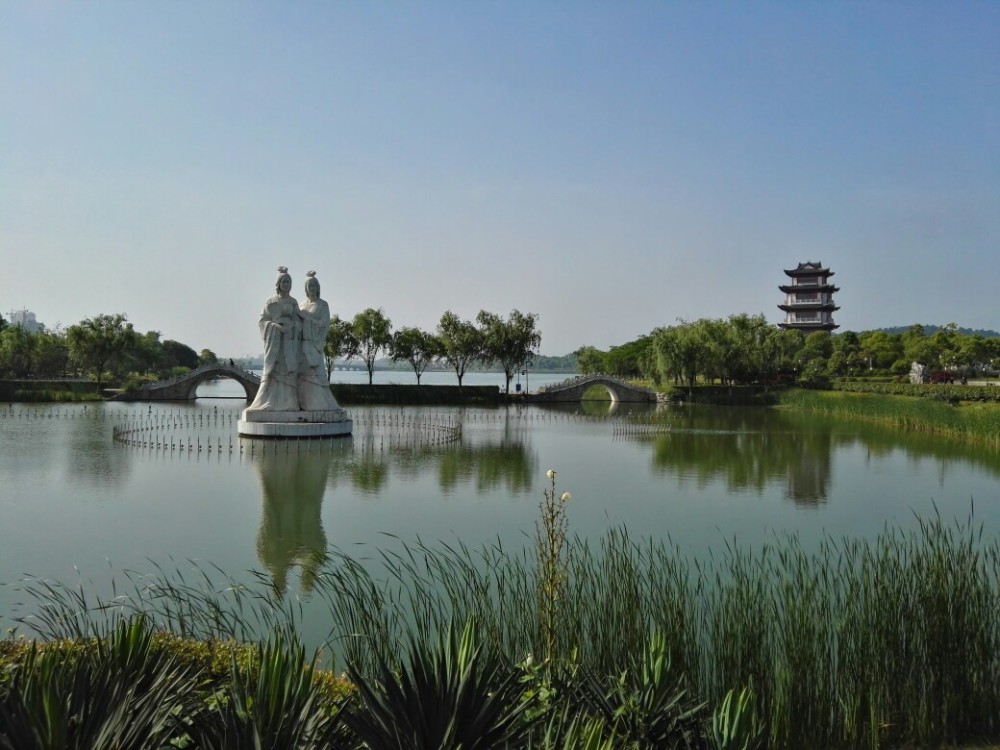 咸寧嘉魚二喬公園