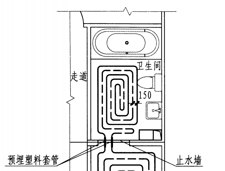 卫生间到底能不能铺地暖