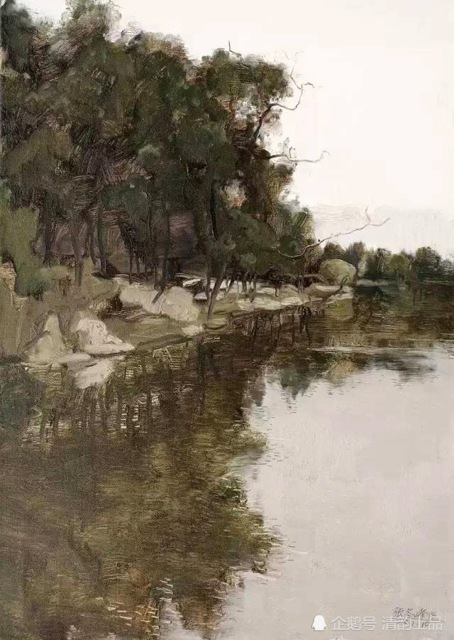 画家张冬峰油画作品选集