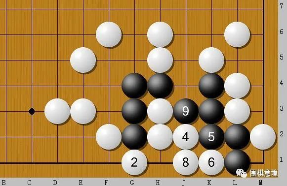 黑先,第一步能看出来,不一定能躲过后面的飞刀