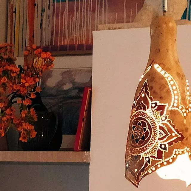 日本主妇用葫芦做灯一个卖出1000高价精致的手作真值钱