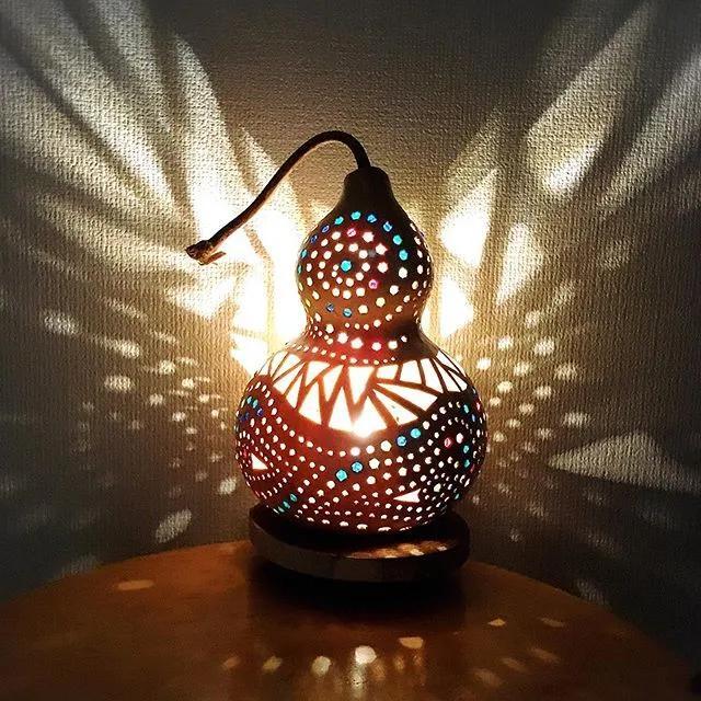 日本主妇用葫芦做灯一个卖出1000高价精致的手作真值钱